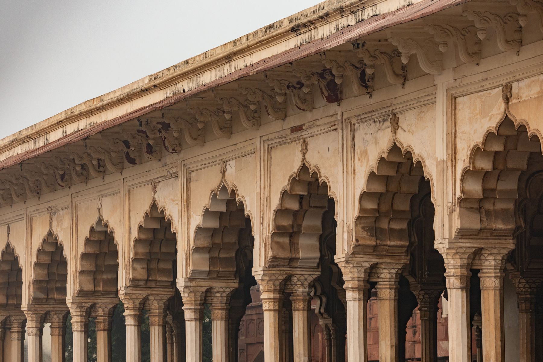 White Marble Arcade